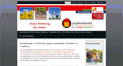 Desktop Screenshot of energieberater-pfalz.de