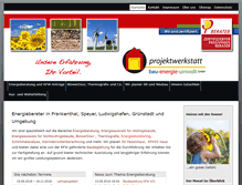 Tablet Screenshot of energieberater-pfalz.de